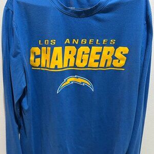 Los Angeles Chargers Long Sleeve Shirt ~ Mens Large